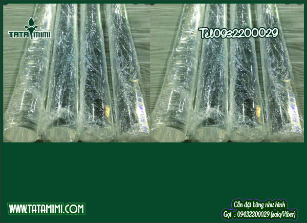 Ống mica đặc có đường kính bao nhiêu