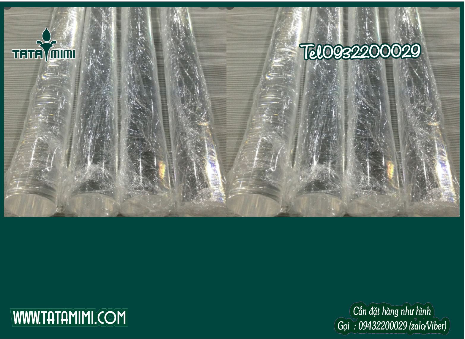 Ống đặc từ mica có sẵn
