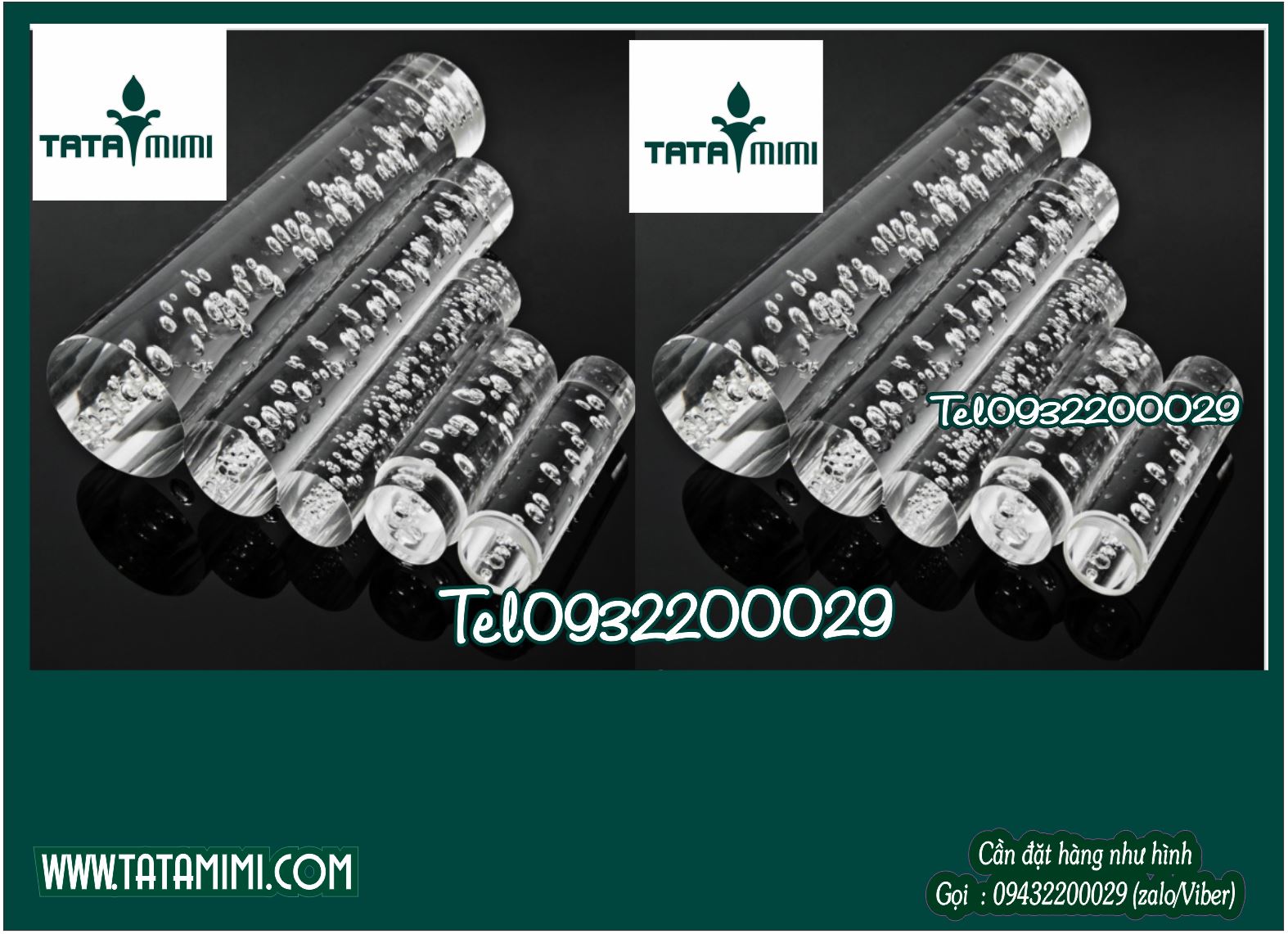 Ống mica đặc có đường kính bao nhiêu