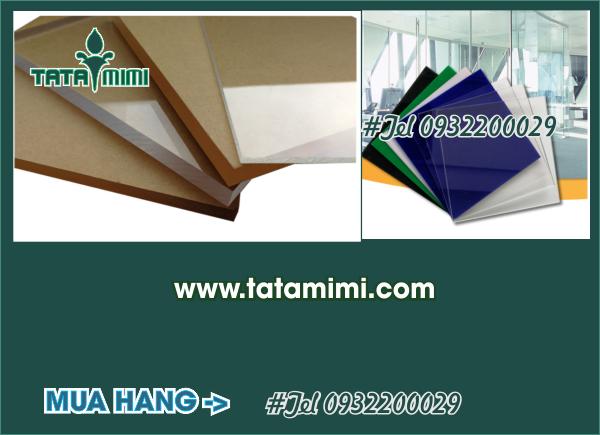 Mica gương màu có nguyên tấm và bán lẻ