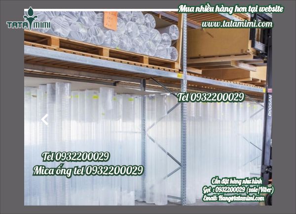 Ống mica trắng sữa cần đặt hàng