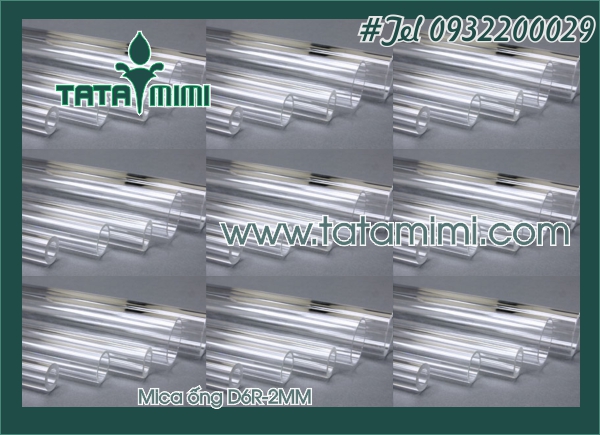 ống mica rỗng 6mm
