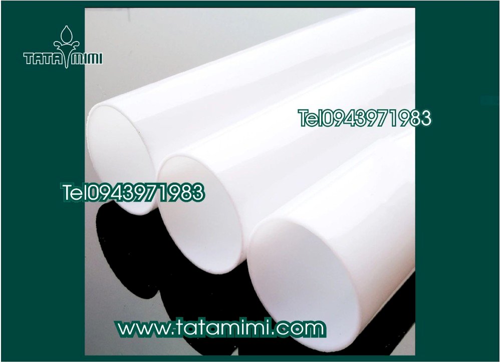 Ống trắng sữa mica