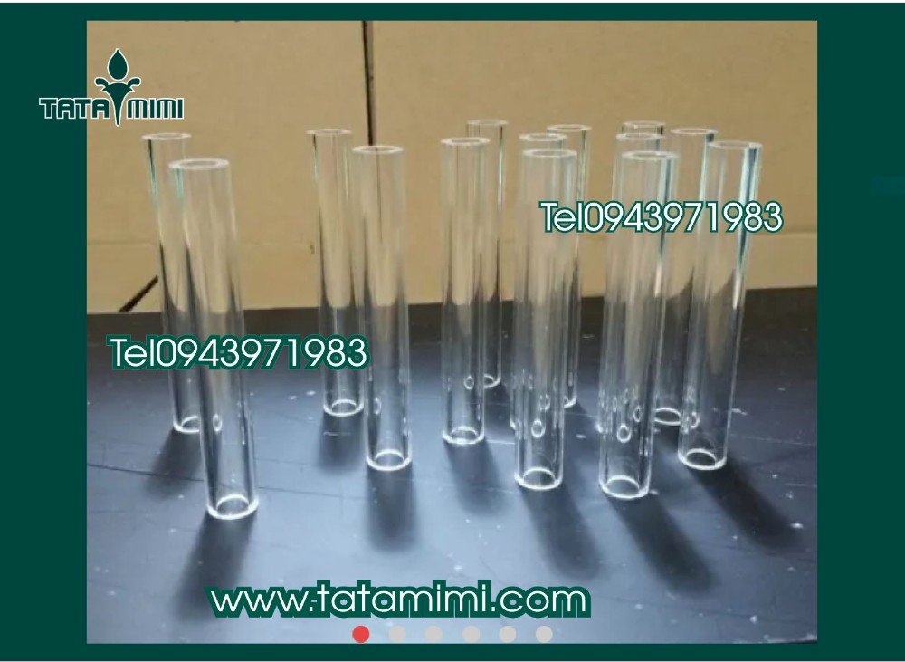 Ống trắng sữa mica