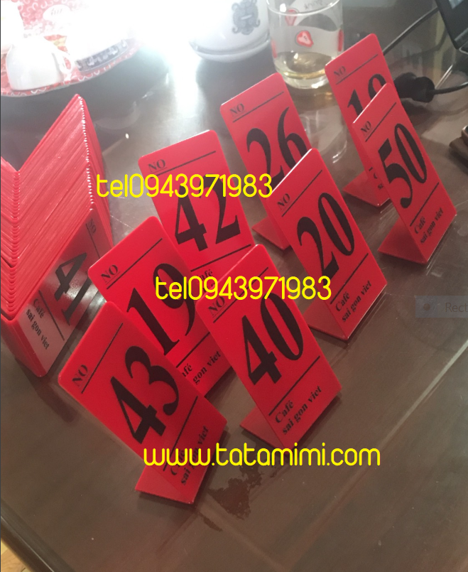10 mẫu thẻ mica để bàn hot nhất 10 mẫu thẻ mica để bàn hot nhất