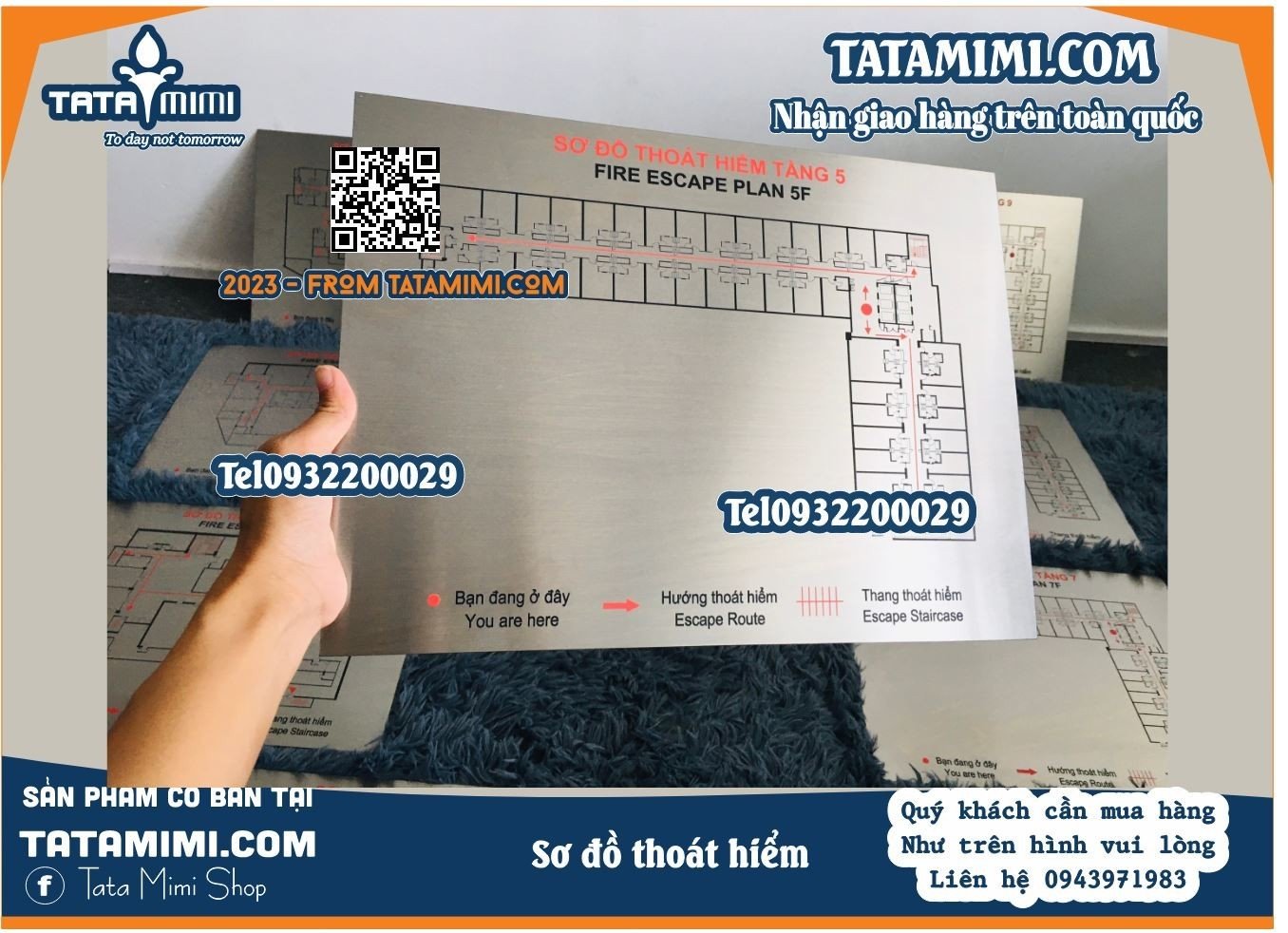Sơ đồ tòa nhà chỉ dẫn lối đi