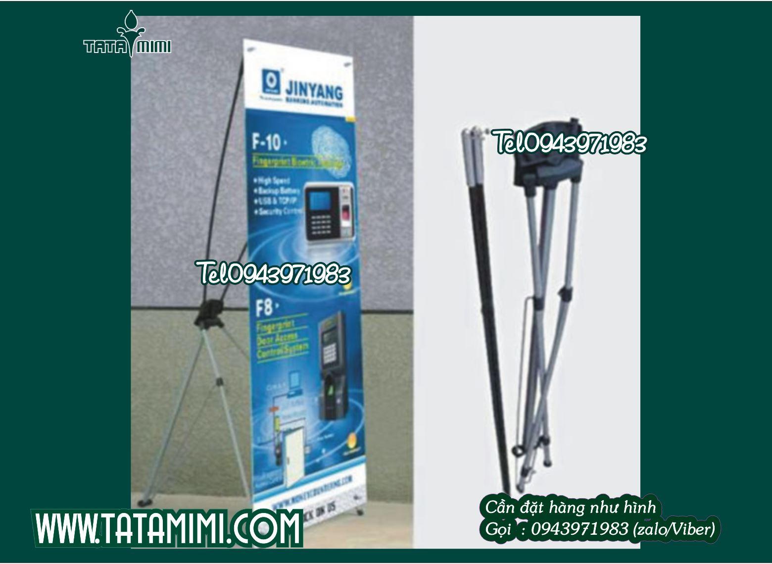 Standee có các kích thước nào