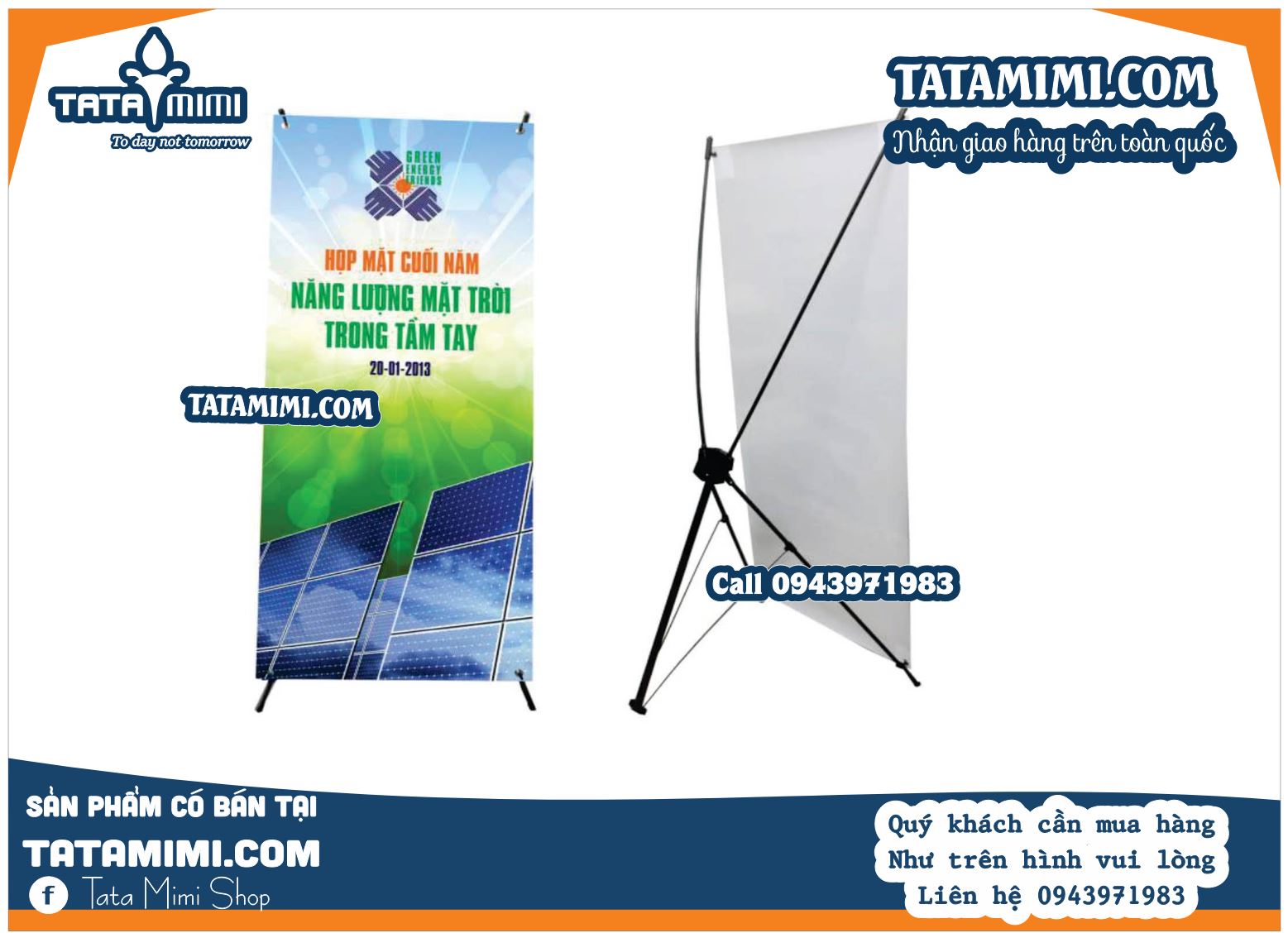 Standee chữ X thì nội dung in lên chất liệu nào