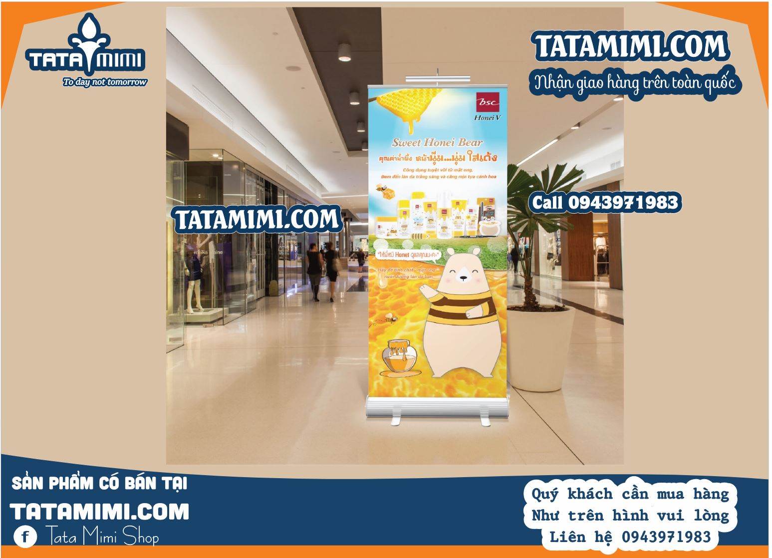 Standee chữ X thì nội dung in lên chất liệu nào