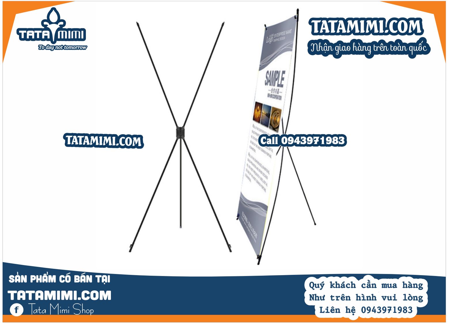 Các loại standee có sẵn hàng