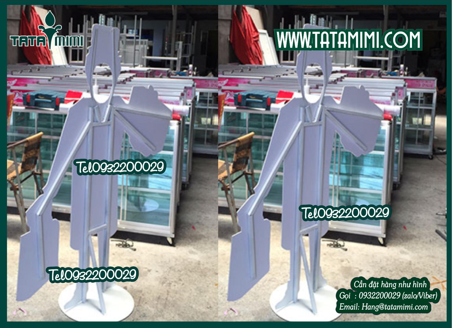 Mô hình để ngoài trời