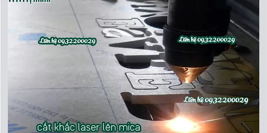 Các phông chữ làm biển quảng cáo mica