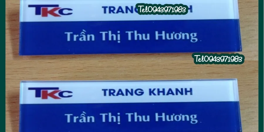 Biển nhân viên – bảng nhân viên hít nam châm