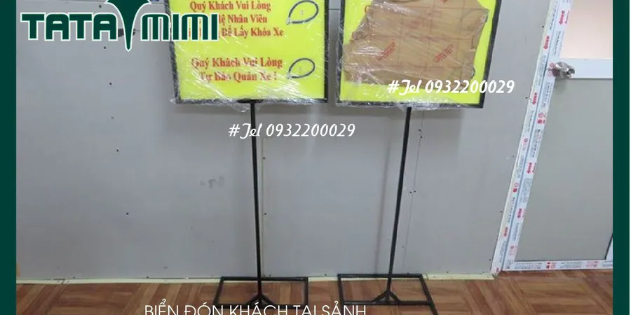 Biển menu nhà hàng – bảng chỉ dẫn innox