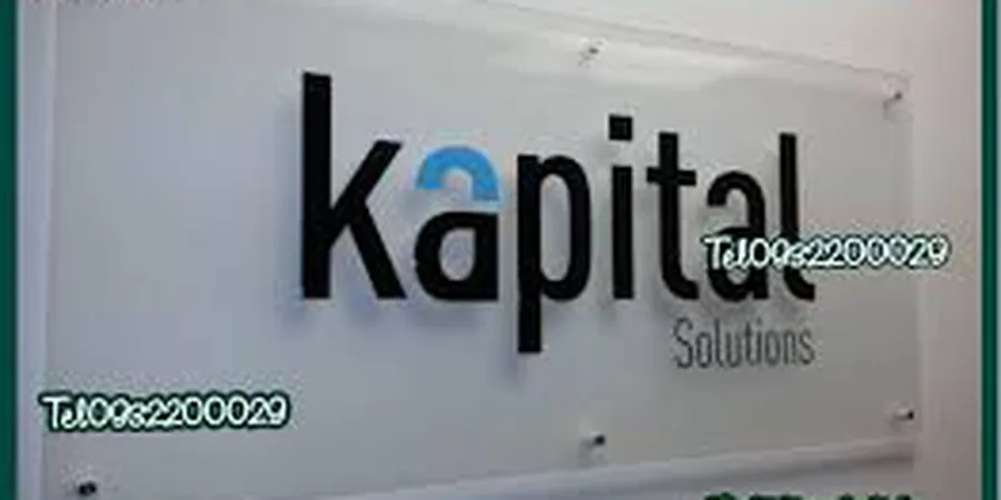 Biển lễ tân công ty