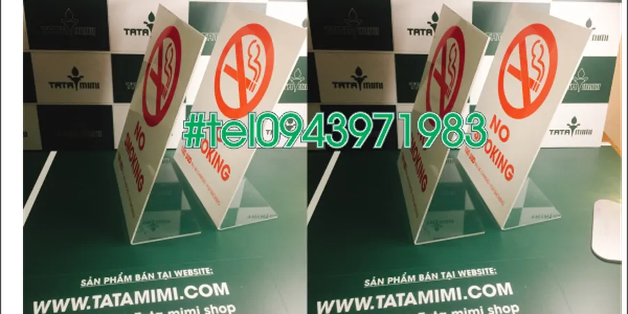 Bán biển no smoking | TATAMIMI