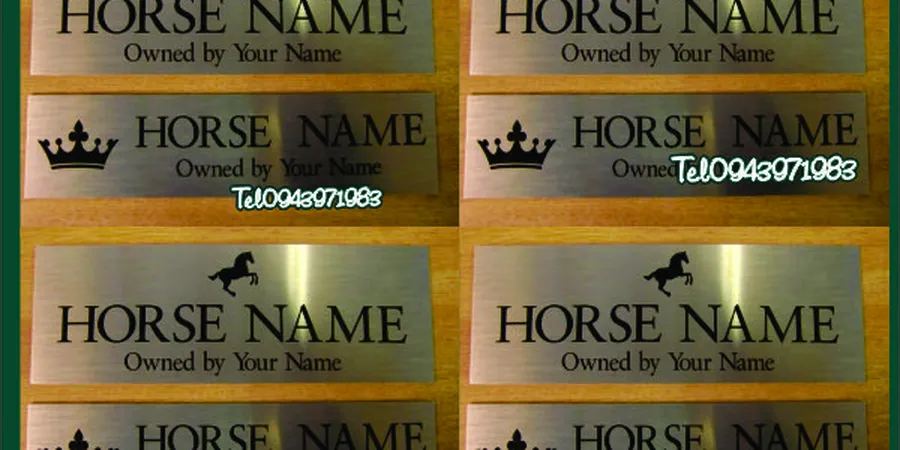 Inox để làm biển phòng ban