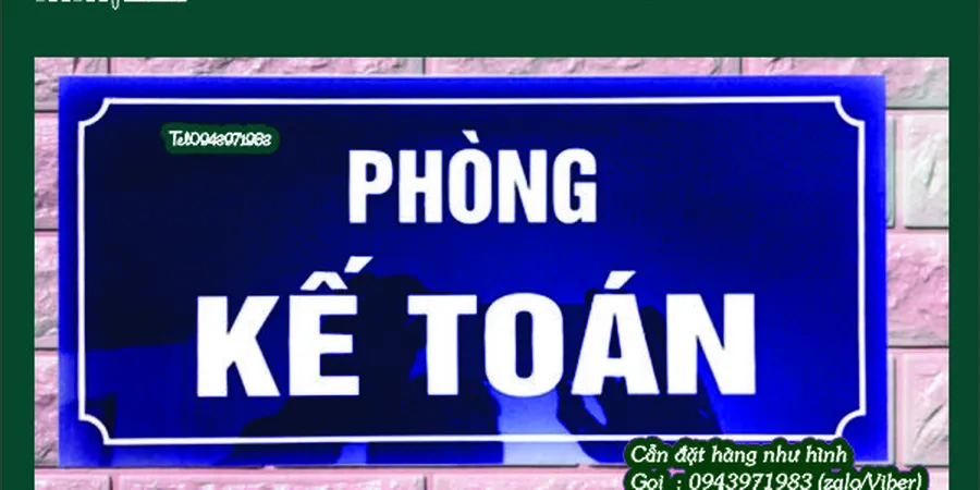 Biển chức danh chữ A-biển chức danh để bàn