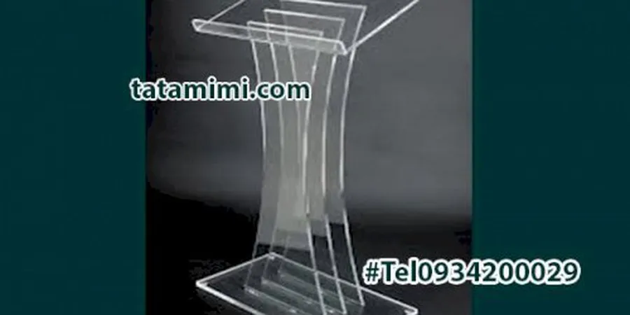 Bục phát biểu- Tatamimi là đơn vị gia công mica theo yêu cầu