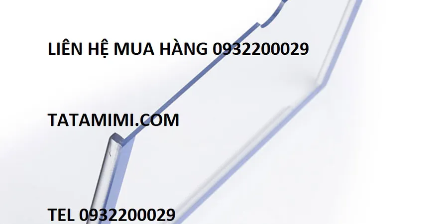 Mica treo tường để vừa một tờ giấy