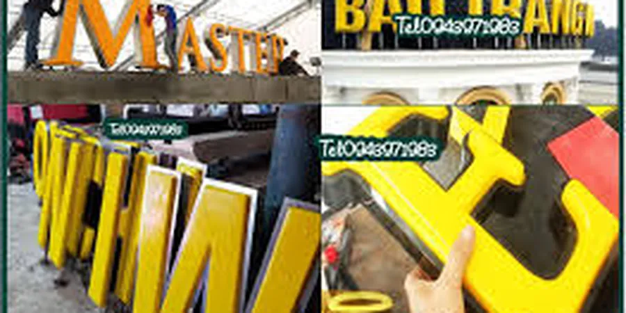 Biển mica chữ nổi, 3D giá rẻ