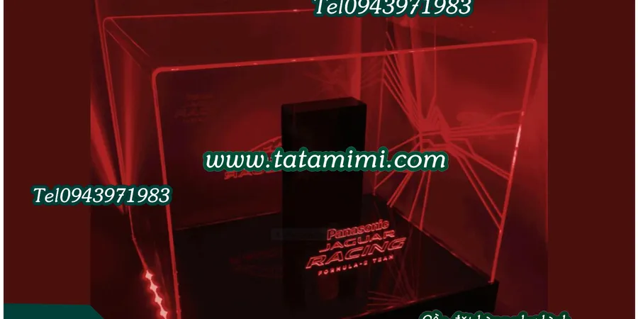 Hộp chụp mica có led
