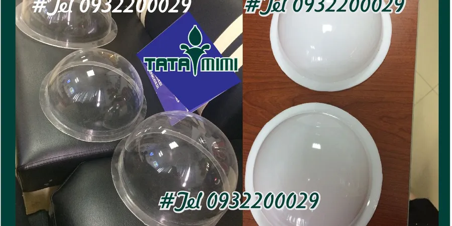 Hút nổi mica thành quả cầu đẹp