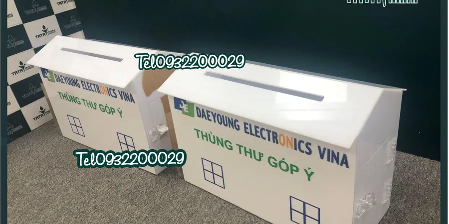 Tatamimi với những mẫu hộp thư góp ý.