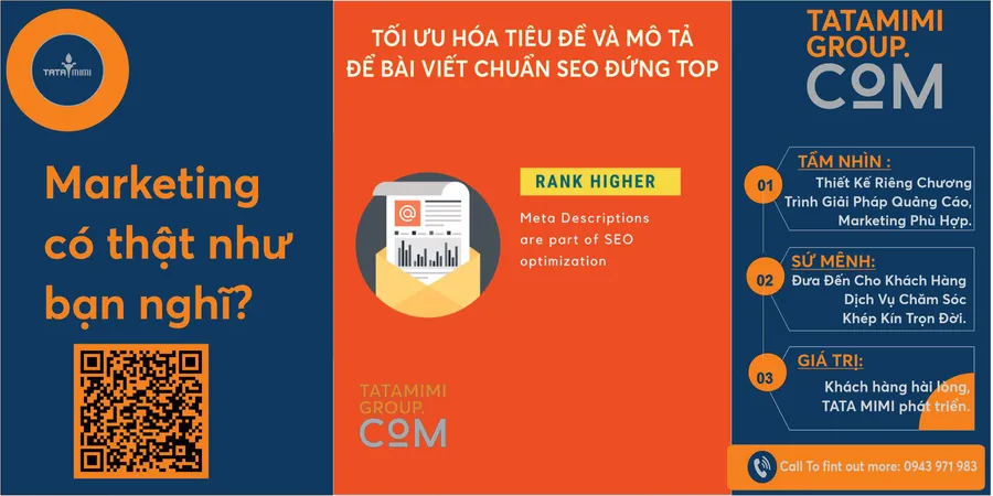 Tuyệt Chiêu Viết Tiêu Đề Và Mô Tả Để Bài Viết Chuẩn SEO Đứng Top
