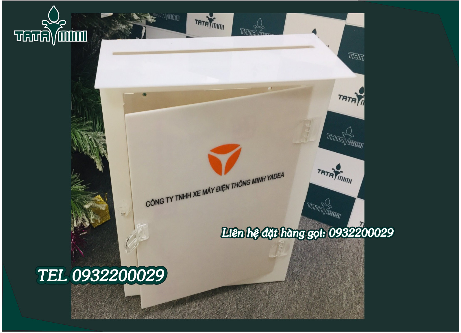 Hòm thư đặt riêng theo thiết kế