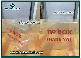 Thùng tip box in  logo theo yêu cầu