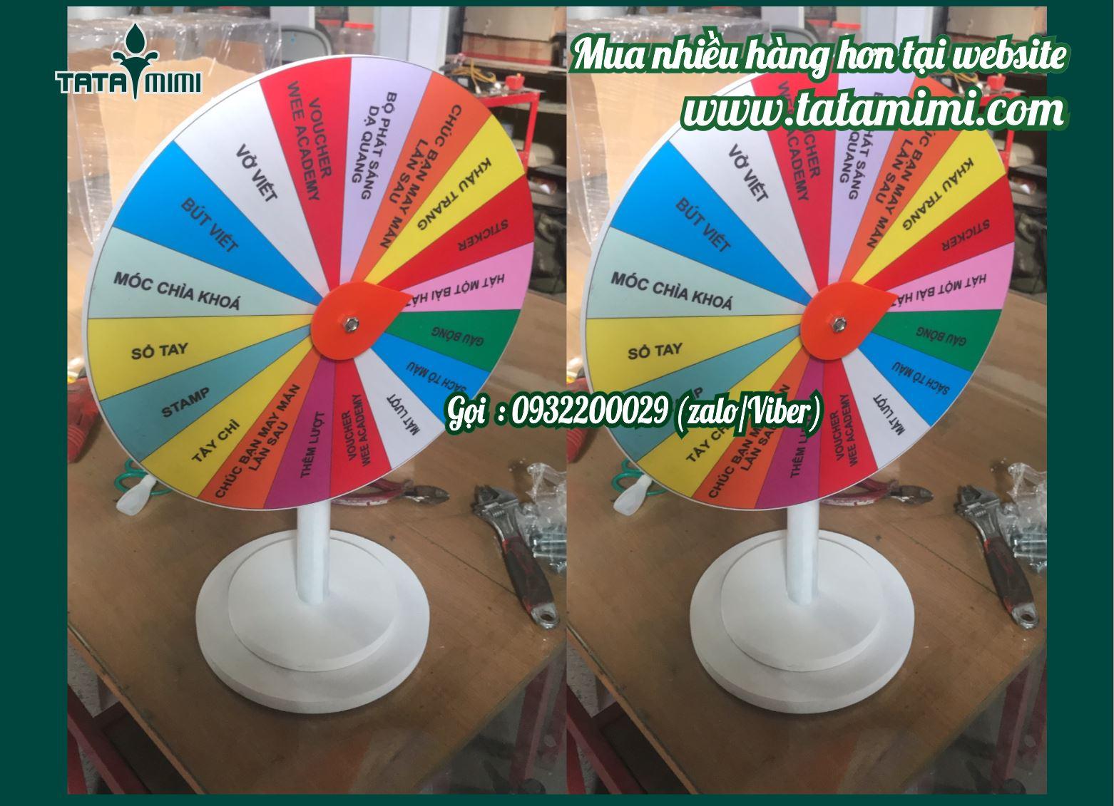 Vòng quay để bàn giành cho nhân viên