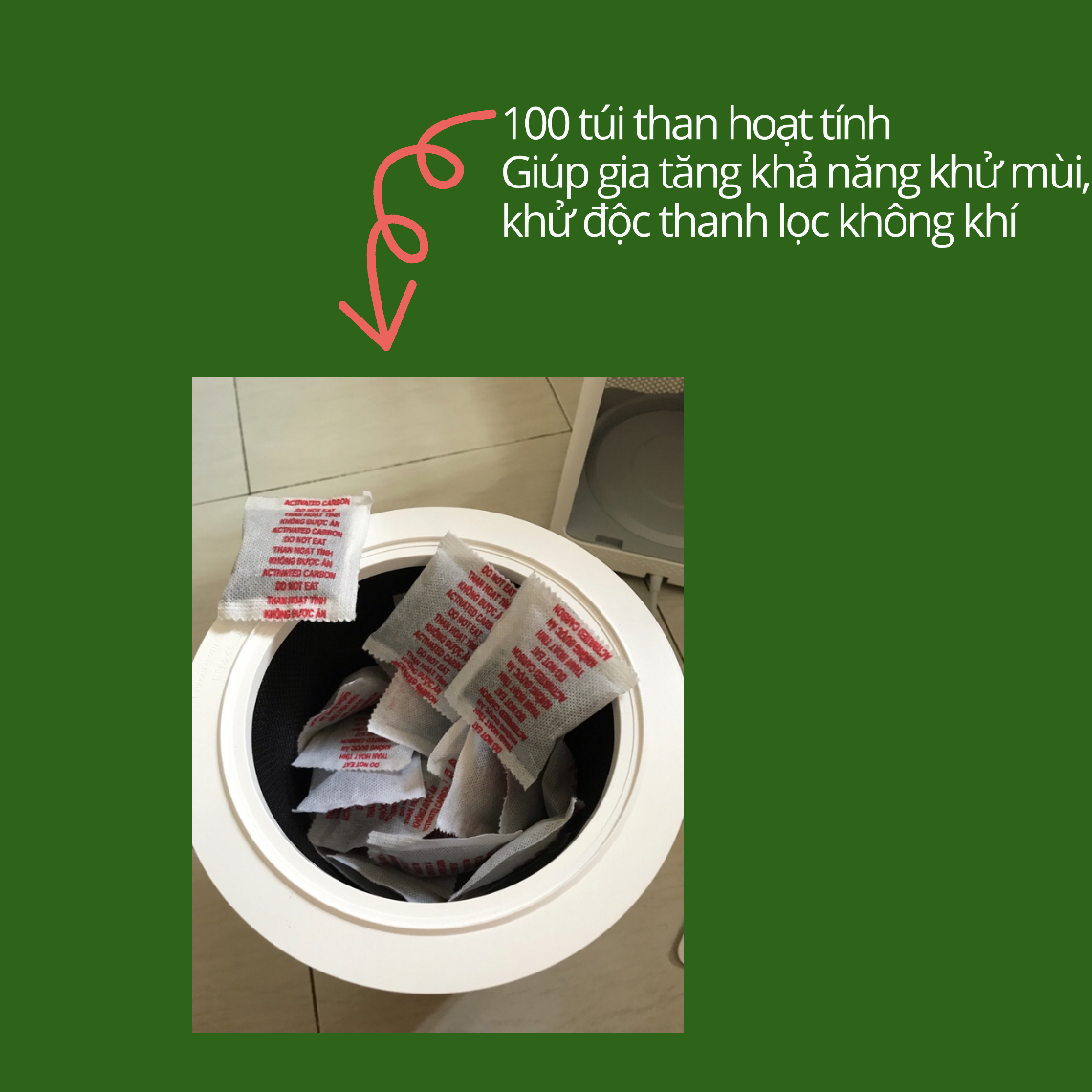 Gia tăng khả năng khử mùi của máy lọc không khí Xiaomi