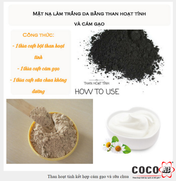 cách làm mặt nạ than hoạt tính cách làm mặt nạ than hoạt tính