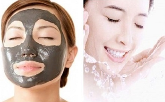 Rửa lại bằng nước mát sau khi tắm trắng than hoạt tính Rửa lại bằng nước mát sau khi tắm trắng than hoạt tính