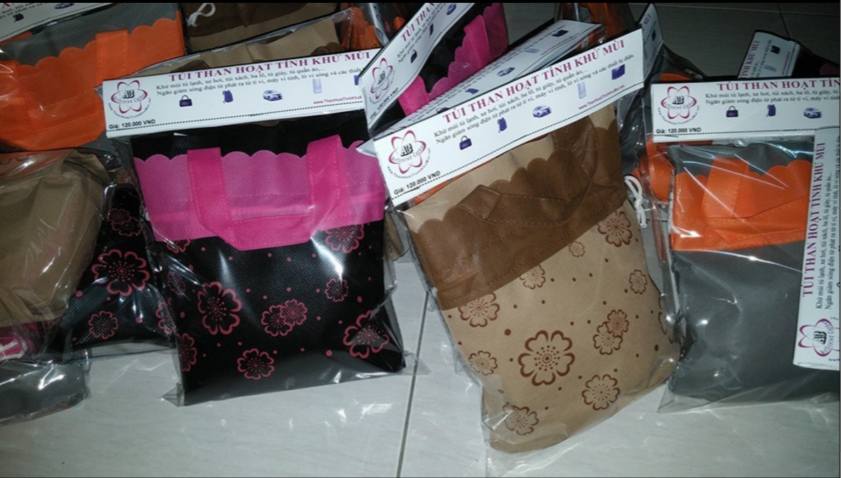 Túi than hoạt tính khử mùi đa năng Túi than hoạt tính khử mùi đa năng