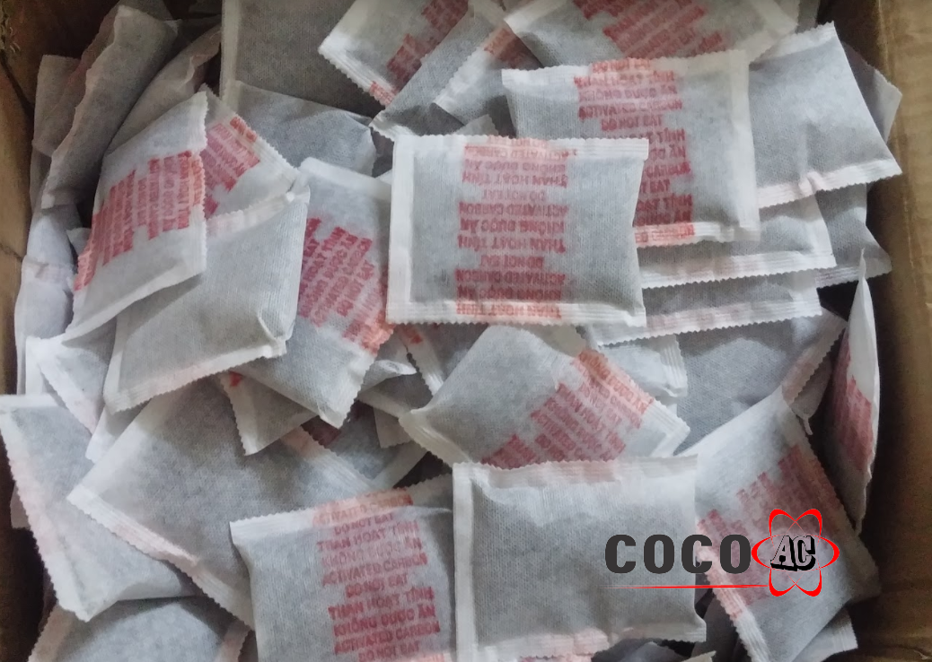 Túi than hoạt tính loại 20 gram Túi than hoạt tính loại 20 gram
