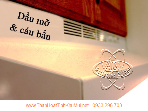 Dầu mỡ và cáu bẩn bám đầy trên máy Dầu mỡ và cáu bẩn bám đầy trên máy