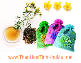 Dùng túi thơm khử mùi hôi túi xách Dùng túi thơm khử mùi hôi túi xách