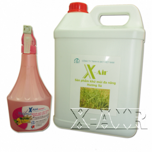 Dung dịch khử mùi da năng X-Air can 5 lít tiết kiệm Dung dịch khử mùi da năng X-Air can 5 lít tiết kiệm