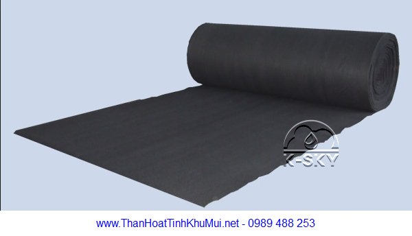 Than hoạt tính dạng sợi Than hoạt tính dạng sợi