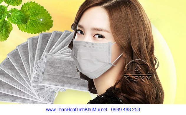 Ứng dụng làm khẩu trang y tế than hoạt tính Ứng dụng làm khẩu trang y tế than hoạt tính
