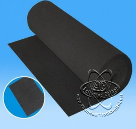 cuộn vải than hoạt tính 2mm cuộn vải than hoạt tính 2mm