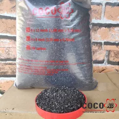 Than hoạt tính hạt 06x12 mesh (Túi 3kg)