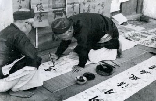 thuê ông đồ viết thư pháp tại TpHCM