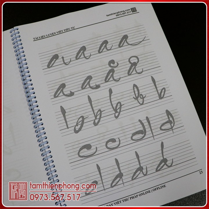 Tài liệu tập viết chữ thư pháp tiểu tự Tài liệu tập viết chữ thư pháp tiểu tự