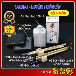 Bộ Dụng Cụ Tập Viết Thư Pháp Dành Cho Người Mới