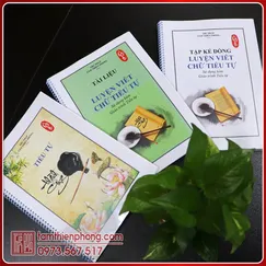 Bộ 2: Phần Luyện Chữ Tiểu Tự - Tài liệu Giáo Trình Dạy Viết Thư Pháp Việt