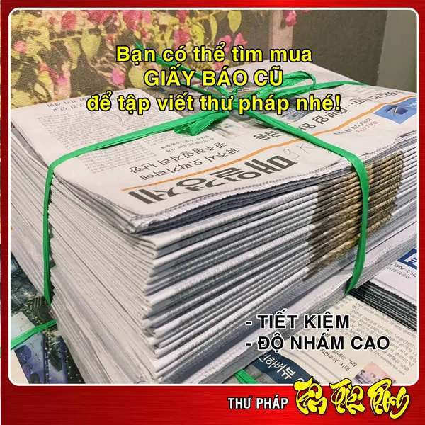 Bộ Dụng Cụ Tập Viết Thư Pháp Dành Cho Người Mới