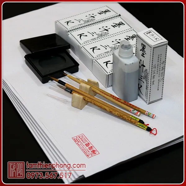 Bộ Dụng cụ tập viết Thư pháp 6 món